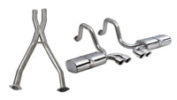 CORSA 97-04 Corvette C5 Sport 2.5 Cat-Back Exhaust System 4in Twin Tips