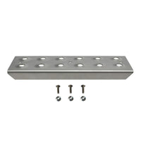 Westin 11in Step Plate w/screws (Set of 2)- Stainless Steel