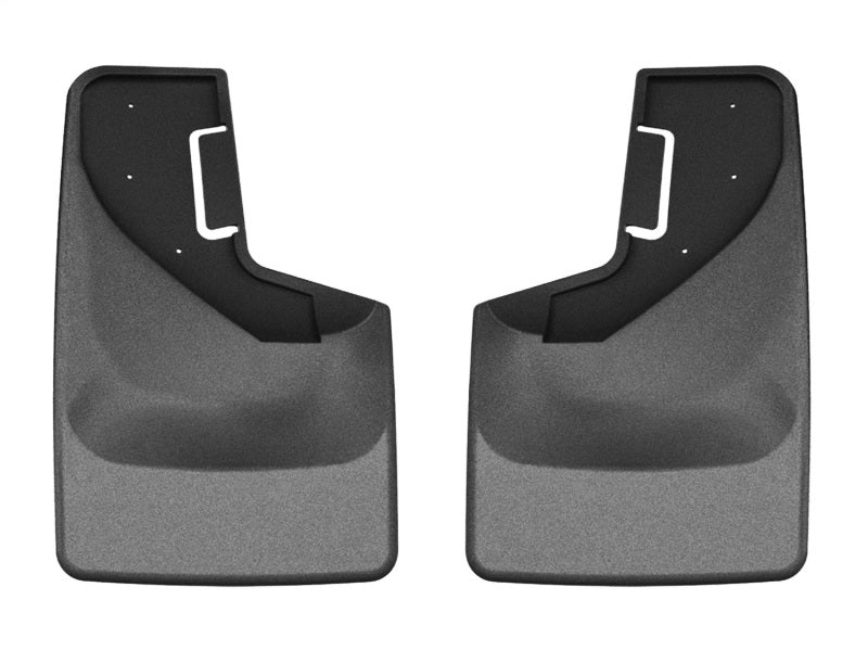 WeatherTech 2021+ Ford Bronco No Drill Mudflaps (Style 2/Will Not Fit 315 Tire Size) - Black