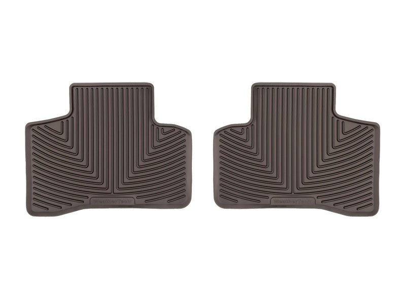 WeatherTech 2023 Mercedes-Benz GLC-Class Coupe C253 Rear All-Weather Floor Mats - Cocoa