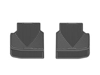 WeatherTech 13+ BMW 7-Series Rear Rubber Mats - Black