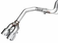 AWE 2024 Ford Mustang GT Fastback S650 RWD Track Edition Cat-Back Exhaust w/ Quad Chrome Silver Tips