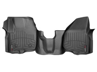 WeatherTech 12-13 Ford F250/F350/F450/F550 Front FloorLiner - Black
