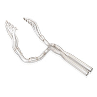 Stainless Works 2019+ Chevrolet Silverado 5.3/6.2 Catted Headers 1-7/8in Primaries 3in Leads X-Pipe
