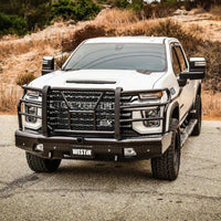 Westin 20-21 Chevrolet 2500/3500 HDX Bandit Front Bumper - Black