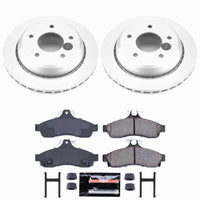 Power Stop 94-96 Chevrolet Caprice Rear Z23 Coated Brake Kit