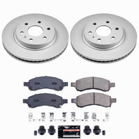 Power Stop 08-17 Buick Enclave Front Z23 Coated Brake Kit