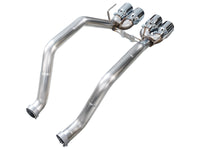 AWE Tuning C6 Chevrolet Corvette Z06/ZR1 Track Edition Axle-Back Exhaust w/ Chrome Silver Tips