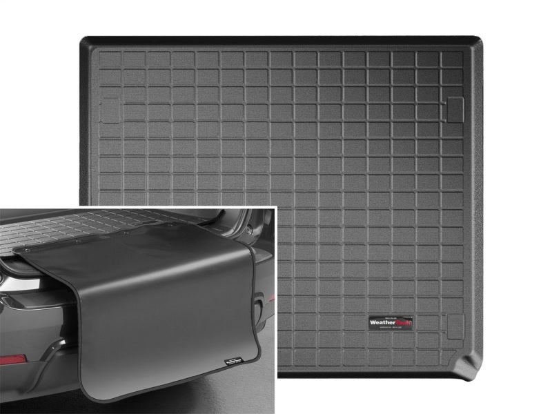 WeatherTech 04-09 Mercedes-Benz E Class Cargo Liner w/ Bumper Protector - Black