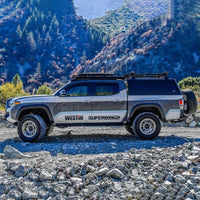 Westin EXP Truck Cap COMPLETE KIT A + BS (16-23 Toyota Tacoma 5.2ft. Bed)