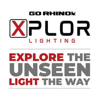 Go Rhino Xplor Bright Series Dbl Row LED Light Bar (Side/Track Mount) 50in. - Blk