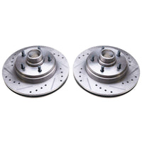 Power Stop 86-89 Buick Electra Front Evolution Drilled & Slotted Rotors - Pair