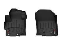 WeatherTech 14+ Mitsubishi Mirage Front FloorLiner - Black