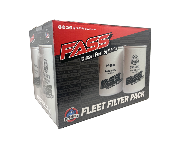 FASS Replacement Filter Pack 3 of XWS-3002 and 3 of PF-3001 FLEET FILTER PACK