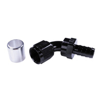 Russell 10AN ProClassic Crimp 60 Degree Hose End - Black