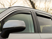 WeatherTech 08-20 Dodge Caravan Rear Side Window Deflectors - Dark Tint