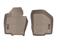 WeatherTech 2007 Volkswagen Passat Front FloorLiner - Tan (Oval Twist Retention; Auto Trans Only)