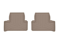 WeatherTech 2022+ BMW i4 M50 Rear FloorLiner - Tan (2pc Liner)