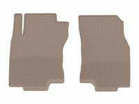 WeatherTech 2014+ Nissan Rogue (Also Fits Hybrid) Front Rubber Mats - Tan