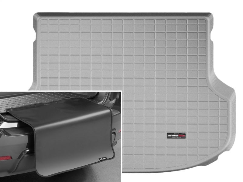 WeatherTech 14-15 Kia Sorento (5-Passenger Models Only) Cargo Liner w/Bumper Protector - Grey