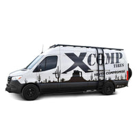 Westin 07-23 Mercedes-Benz Sprinter w/ 144in. Wheelbase Outlaw Nerf Step Bars - Textured Black