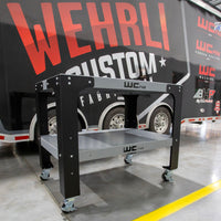 Wehrli Modular Steel Work Bench Top/Shelf Kit - 32in x 48in x .120in Thick (Raw Steel)