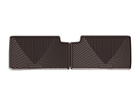 WeatherTech 2018+ Chevrolet Equinox Rear Rubber Mats - Cocoa