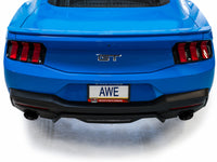 AWE 2024 Ford Mustang GT Fastback S650 RWD Track Edition Cat-Back Exhaust w/ Dual Diamond Black Tips
