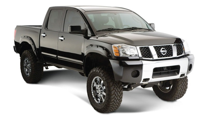 Husky Liners 16-24 Nissan Titan XD Pocket Style Fender Flares 4pc - Black