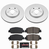 Power Stop 13-17 Honda Accord Front Z23 Coated Brake Kit