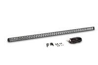 Go Rhino Xplor Bright Series Single Row LED Light Bar (Side/Track Mount) 51in. - Blk