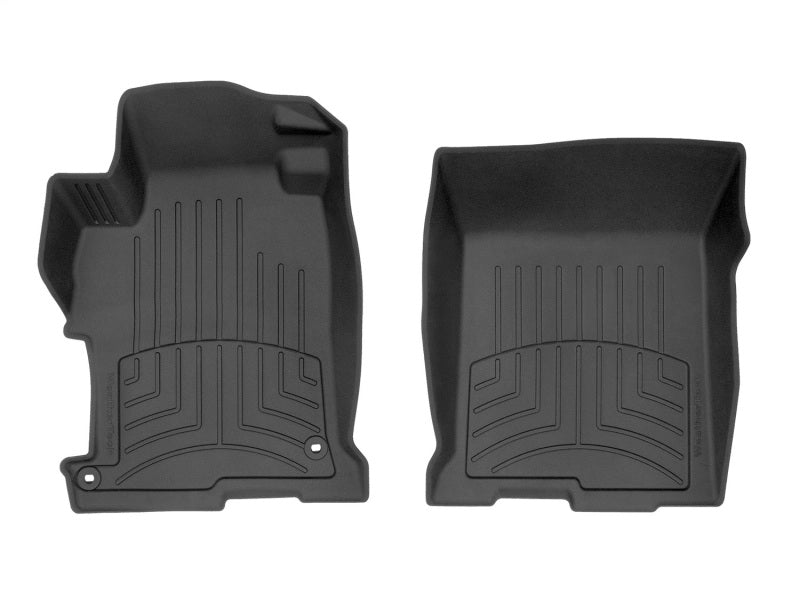 WeatherTech 2013-2017 Honda Accord Front FloorLiner HP - Black