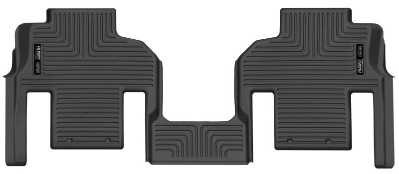 Husky Liners 22-25 Jeep Wagoneer (2nd Row Bucket Seats) WeatherBeater 2nd Row Floor Liner - Black