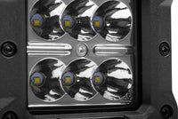 Go Rhino Xplor Bright Series Cube LED Spot Light Kit (Surface/Threaded Stud Mount) 3x3 - Blk (Pair)