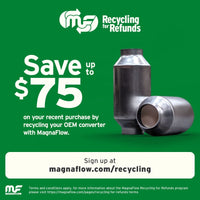 MagnaFlow Direct Fit Catalytic Converter 97-01 Honda CR-V 2.0L