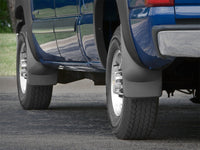 WeatherTech 01-06 Chevrolet Silverado No Drill Mudflaps - Black