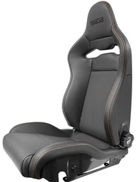 Sparco Seat SPX Special Edition Black/Grey w/ Matte Carbon Shell - Right