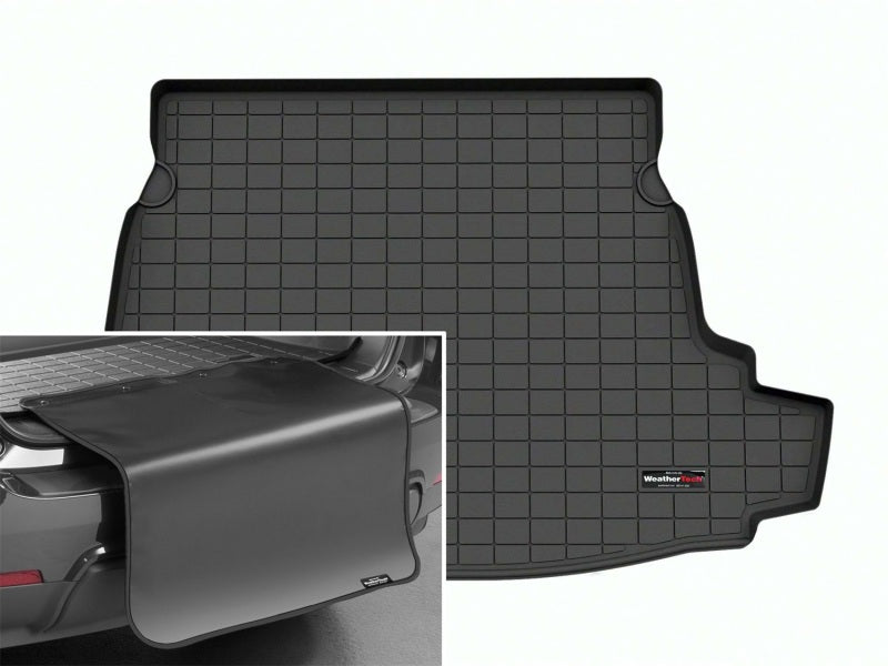 WeatherTech 21-22 Toyota RAV4 Prime XA50 Cargo Liner w/Bumper Protector - Black