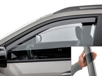 WeatherTech 24-26 Chevrolet Trax Front Front Side Window Deflectors-Dark Tint