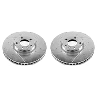Power Stop 10-17 BMW 535i GT Front Evolution Drilled & Slotted Rotors - Pair