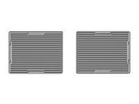 WeatherTech 10+ Ford Taurus Rear Rubber Mats - Grey