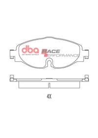 DBA 14-20 Volkswagen GTI (312mm Front Disc Excl Performance Pkg) Front RP Performance Brake Pads