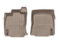 WeatherTech 2013+ Jaguar JX Series Front FloorLiner - Tan (Fits Both Wheelbase Lengths)