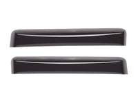 WeatherTech 24-26 Hyundai Santa Fe/Santa Fe Hybrid Front Side Window Deflectors Front - Matte Black