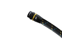 GReddy AN04 STRAIGHT HOSE END SWIVEL BLACK/GOLD ANODIZED