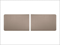 WeatherTech Comfort Mat Connect End Mats 24 x 36in. (2 Qty) Bordered - Tan