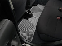 WeatherTech 08+ Nissan Cube Rear Rubber Mats - Grey