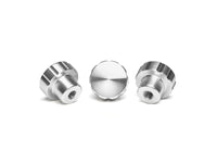 WeatherTech Colored Billet Knobs-Silver