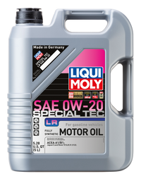 LIQUI MOLY 5L Special Tec LR Motor Oil SAE 0W20