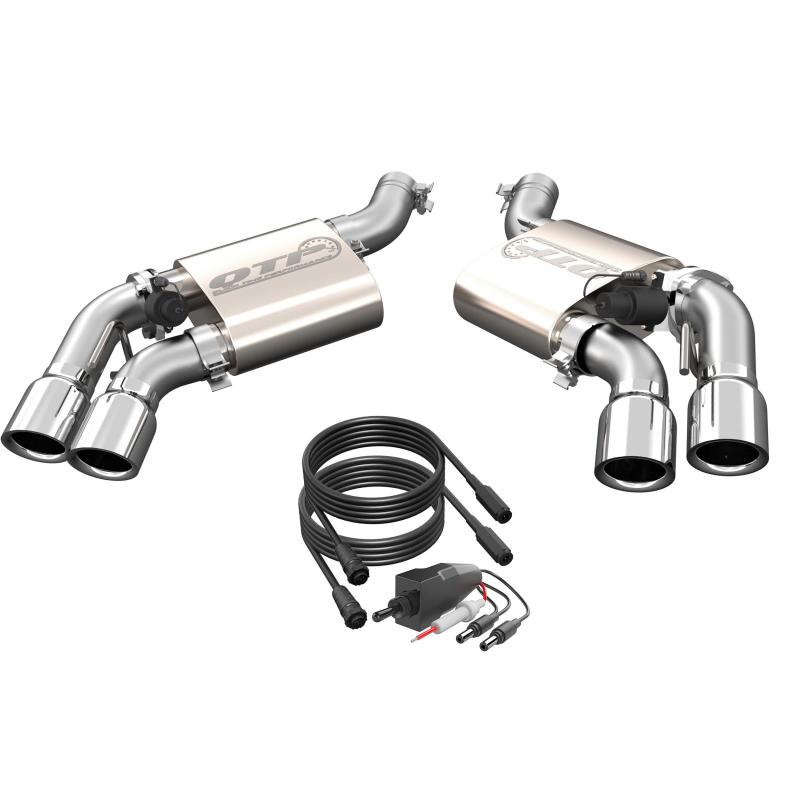QTP 2016-2024 Chevrolet Camaro SS QTP Screamer Axle Back Quad Tip Bumper